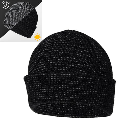 Reflective Thermal Running Beanie