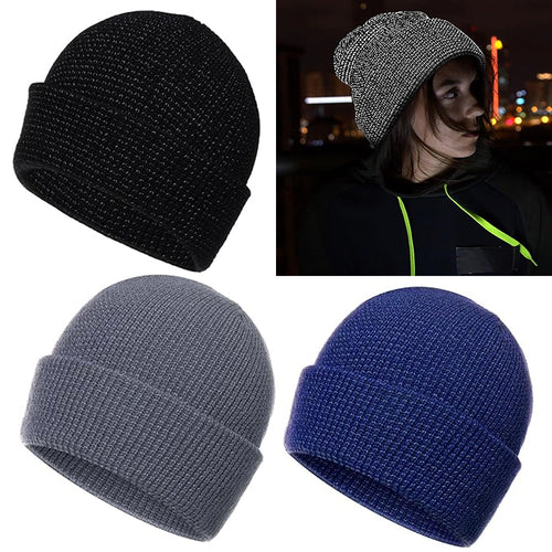 Reflective Thermal Running Beanie