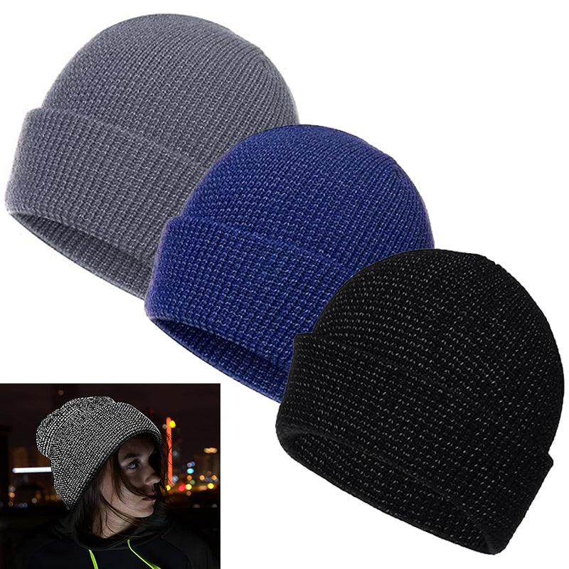 Reflective Thermal Running Beanie